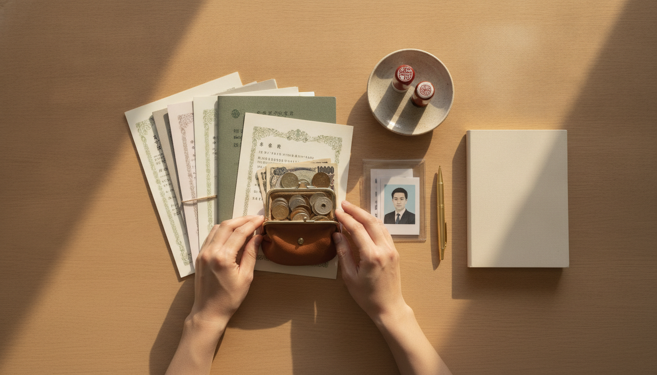 自分で申請するときにかかる費用の内訳